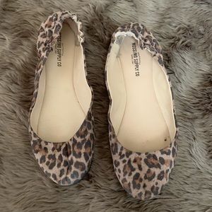 Mossimo Suppy Co.  leopard print ballet flats